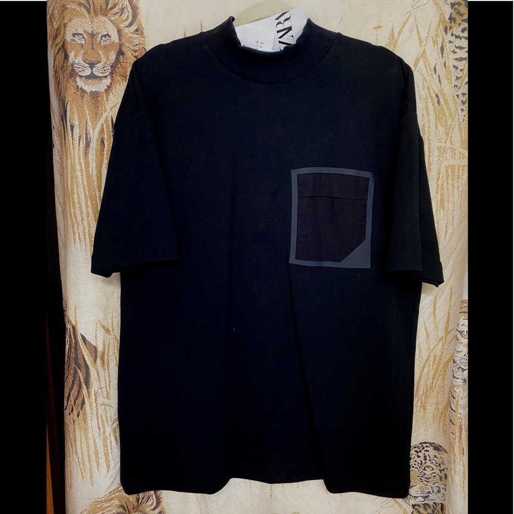 Zara thick short sleeve sweat shirt